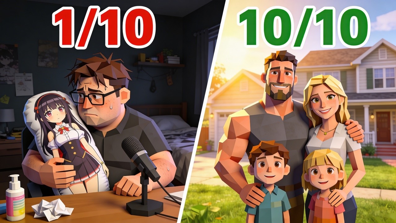 Your Life at Every Level of Attractiveness (1-10)