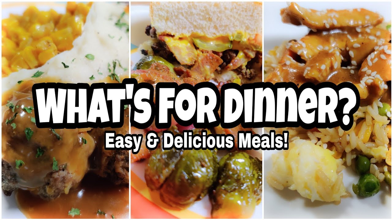 What's For Dinner? | Real Life Meal Ideas | Budget Dinner Ideas