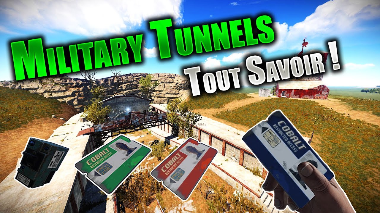 Rust - Military Tunnel [Puzzle + Infos ]