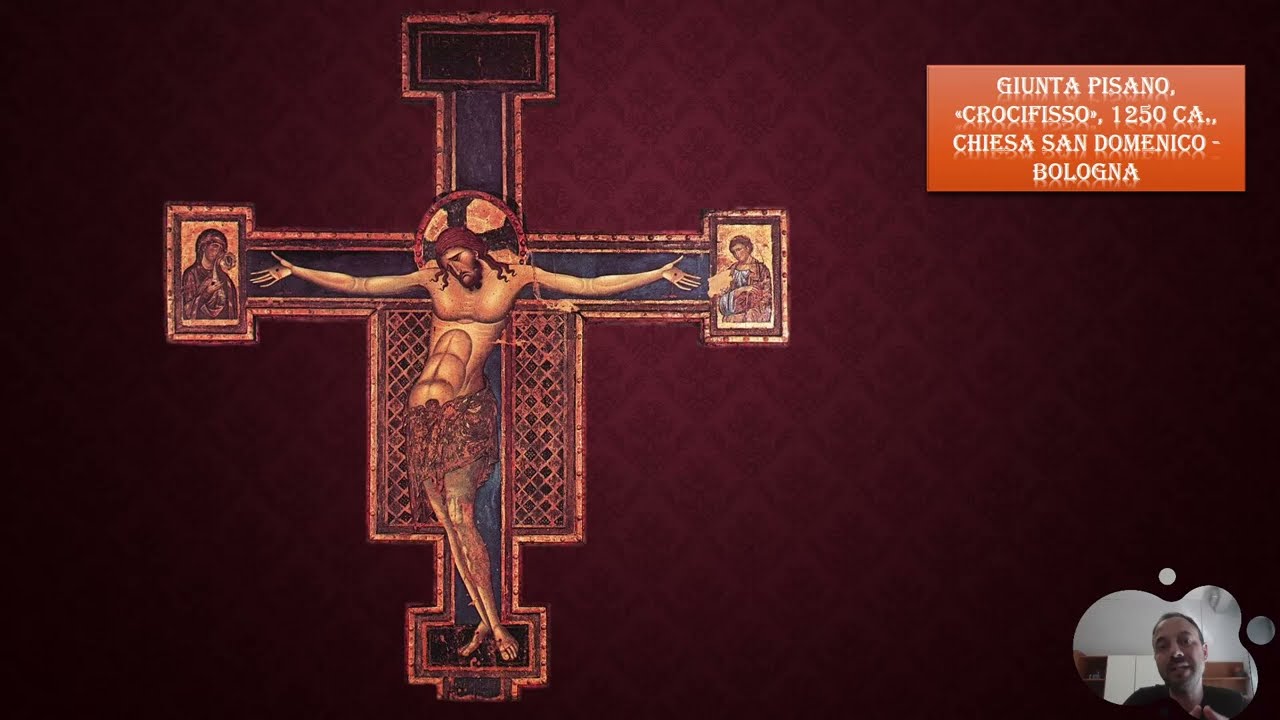 Giunta Pisano - Crocifisso. Commento iconografico-spirituale a cura di Alessio Fucile
