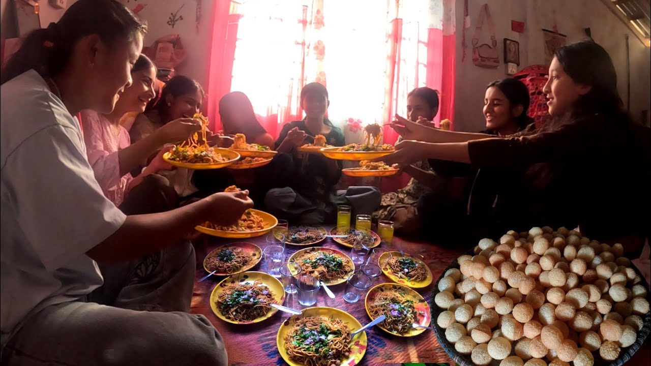 BIRTHDAY PARTY PANI PURI RA CHAUMIN