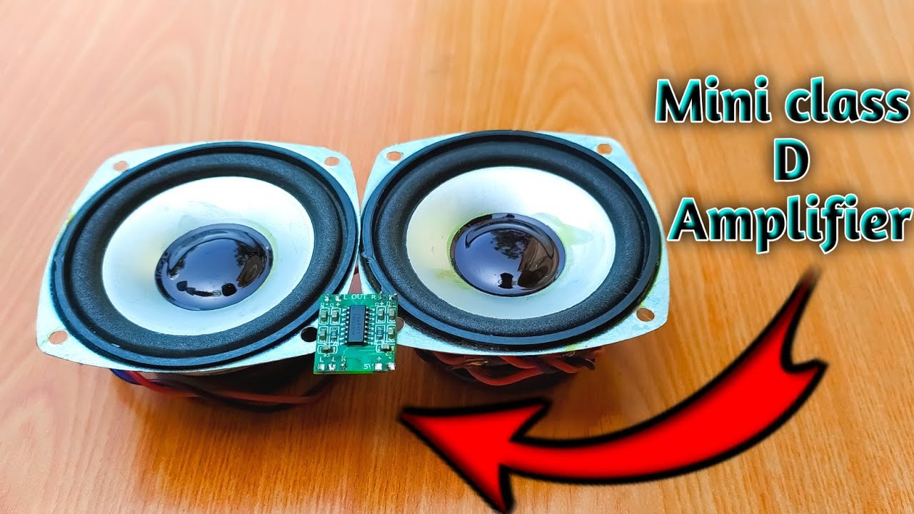 Mini Class D Audio Amplifier || PAM 8403 Audio Amplifier Board