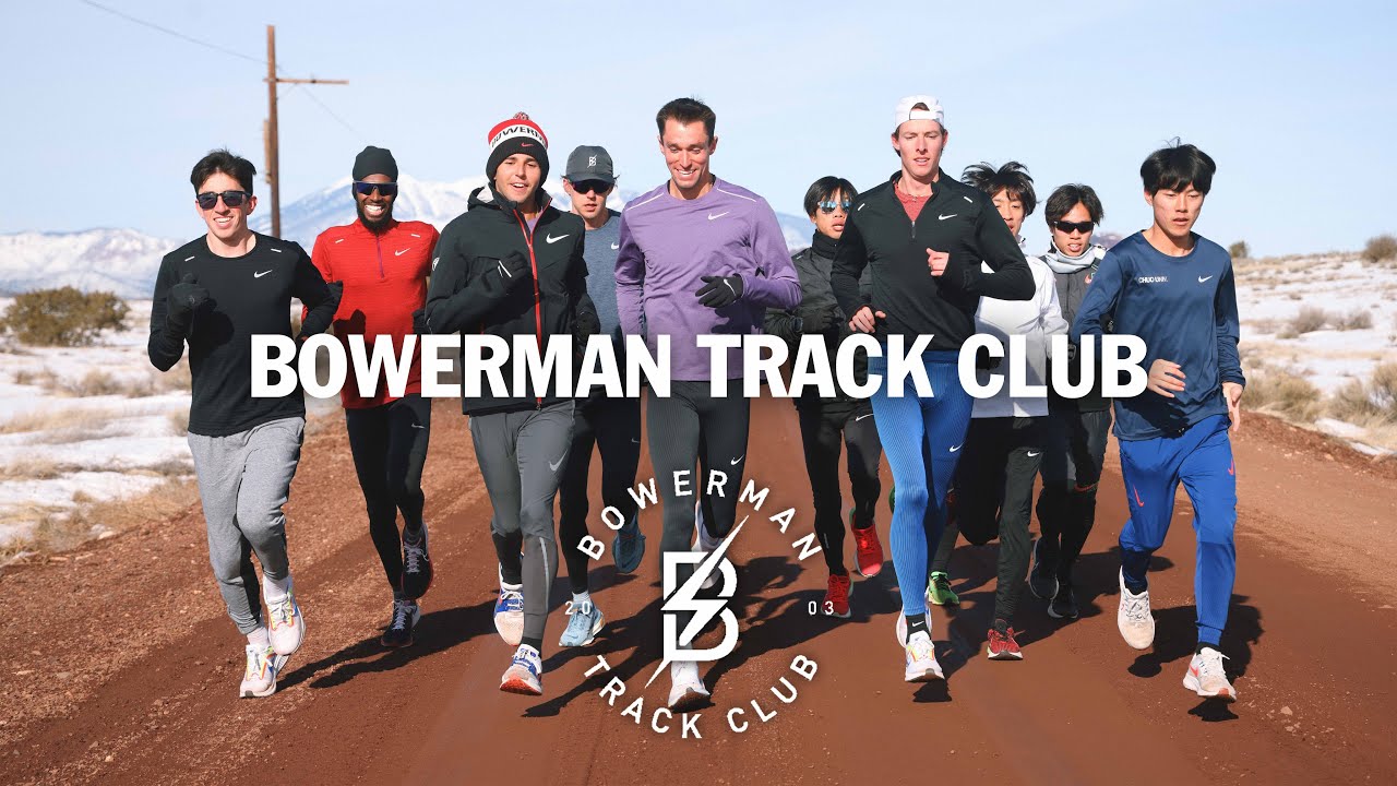 Running with Bowerman Track Club in Flagstaff