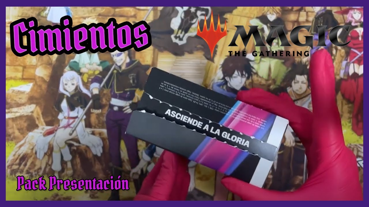 Abrimos Caja de presentación de Magic the Gathering: Cimientos