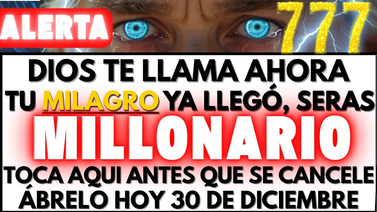 💰🚨 MENSAJE DEL CIELO: DIOS TE LLAMA AHORA — TU MILAGRO YA LLEGÓ, NO ESPERES, ÁBRELO✨