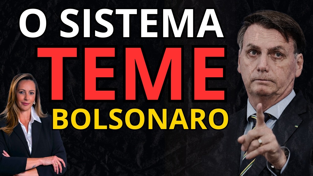 Mesmo PRESO, o SISTEMA sabe da potência do capital POLÍTICO de JAIR MESSIAS BOLSONARO