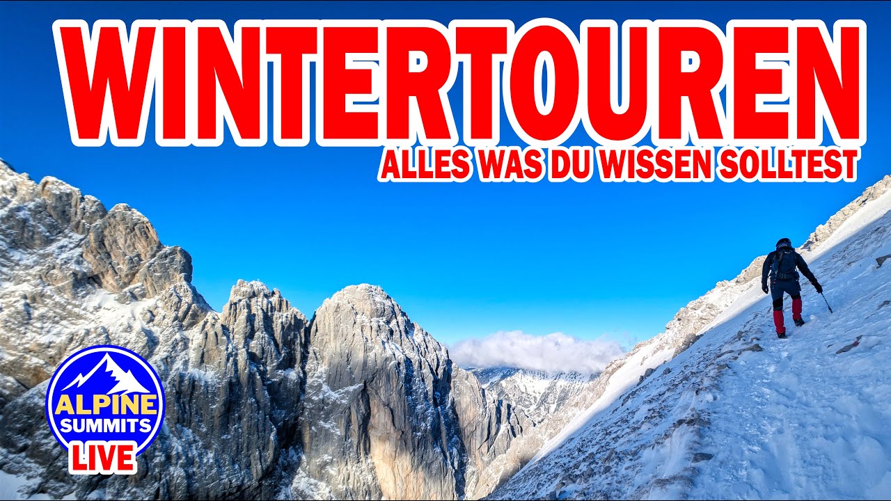 WINTERTOUREN - DEIN EINSTIEG - Alles was du wissen musst Part 1 #live #alpen #winter #wintertouren