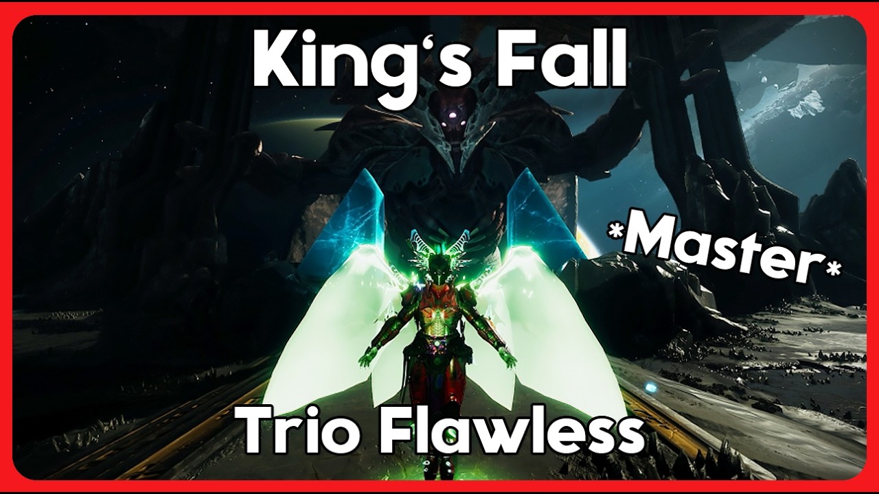 TRIO FLAWLESS MASTER - King's Fall / König's Fall (Warlock / Season: Lawless / Renegades)