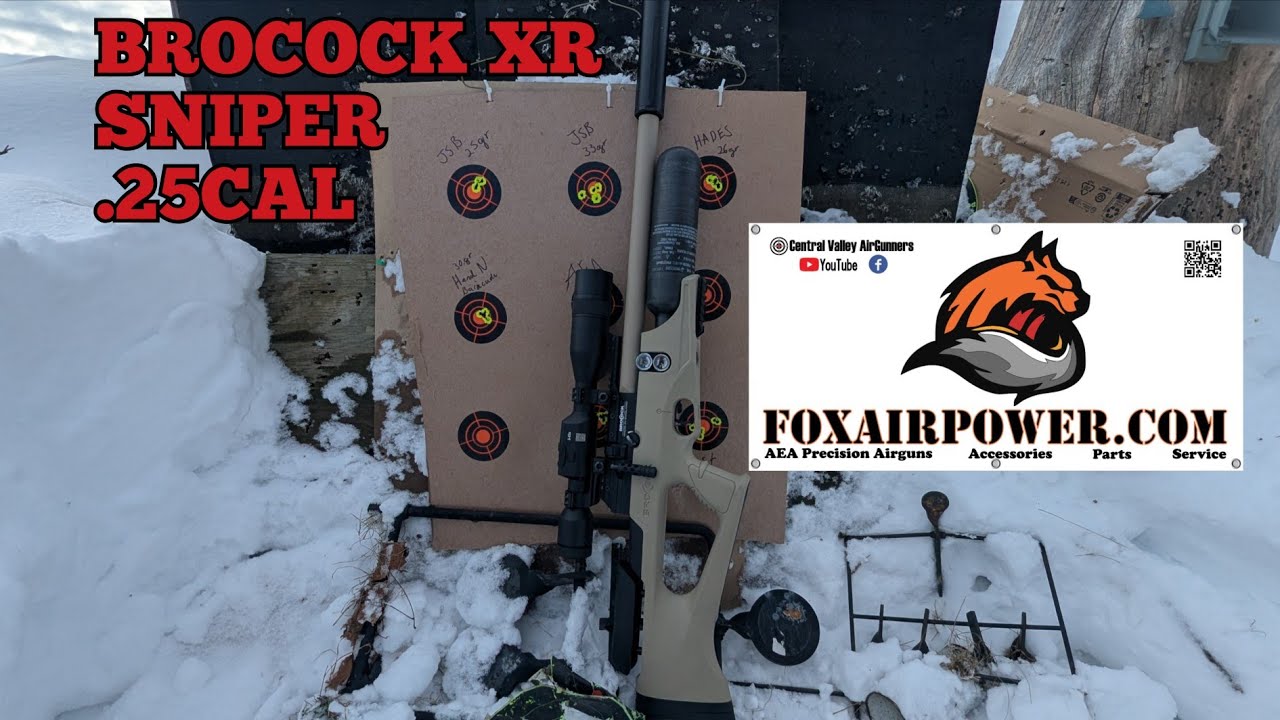brocock xr sniper  (testing/hunting)
