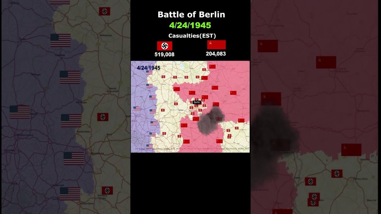 Battle of berlin #germany #russia #worldwar2 #sovietunion #battle #map #animation #berlin #usa #war