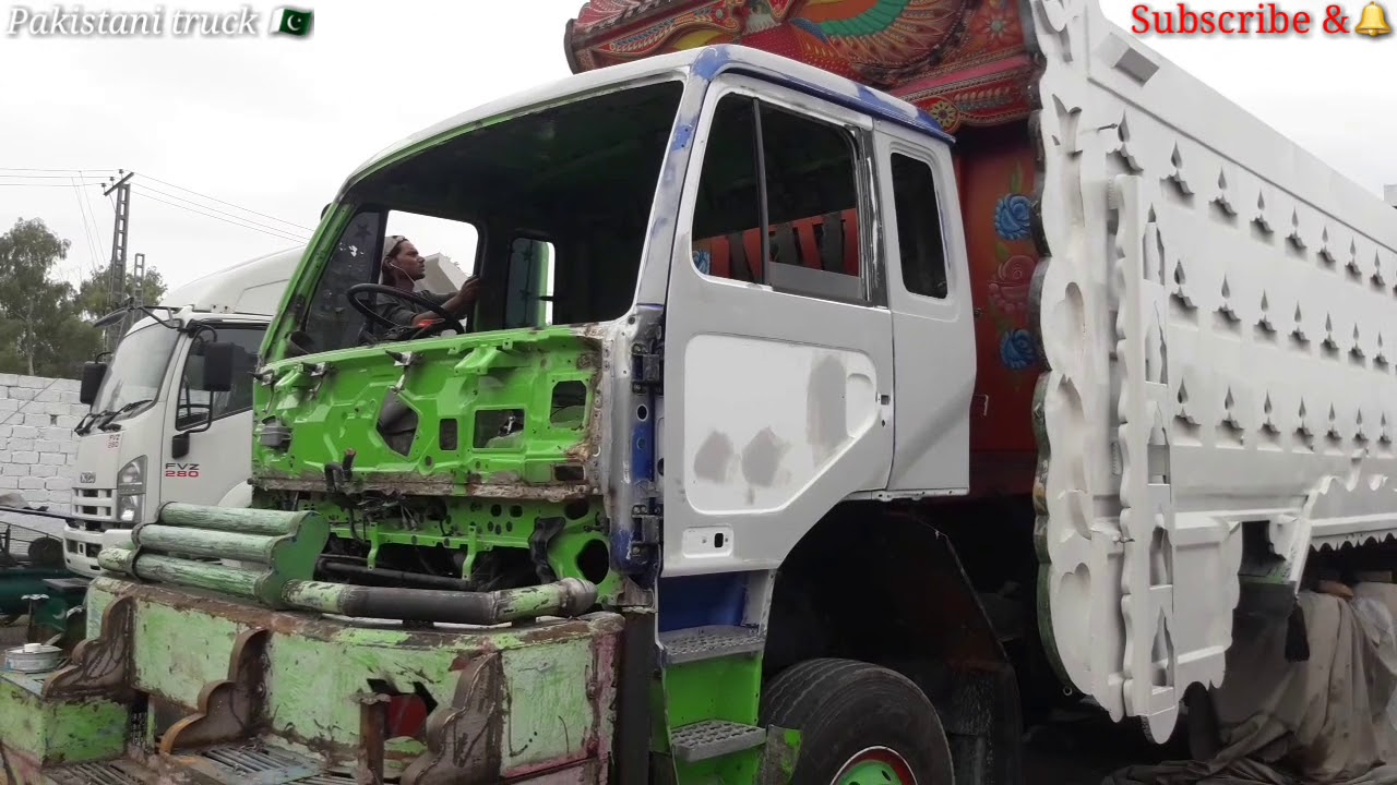 UD Nissan cabin Accidental repairing 
and restoration PKD turbo 411 tipper