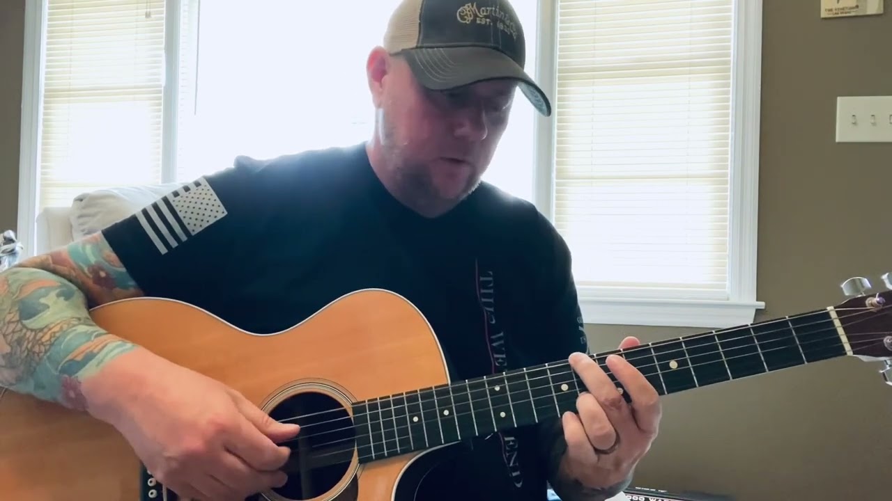 Going, Going, Gone - Luke Combs (guitar lesson) (acoustic version)