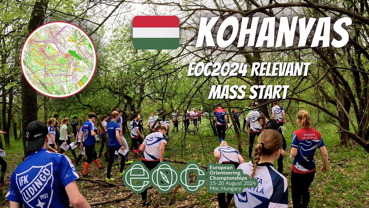 🗺️🌲Kovatasoinen yhteislähtö @ Kőhányás | 📹Suunnistus