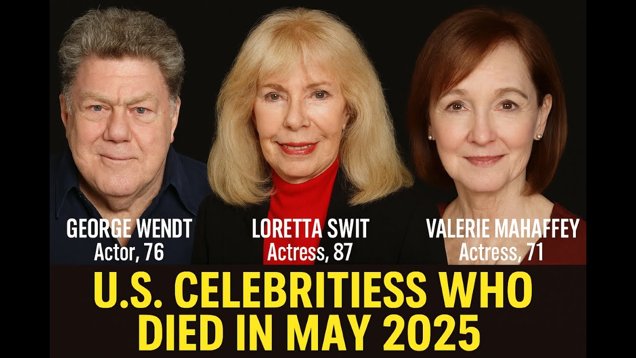 The Shocking List of Famous Americans Who Passed Away in May 2025
