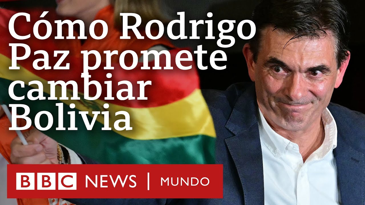 3 cambios que propone Rodrigo Paz para Bolivia tras dos décadas de gobiernos de izquierda