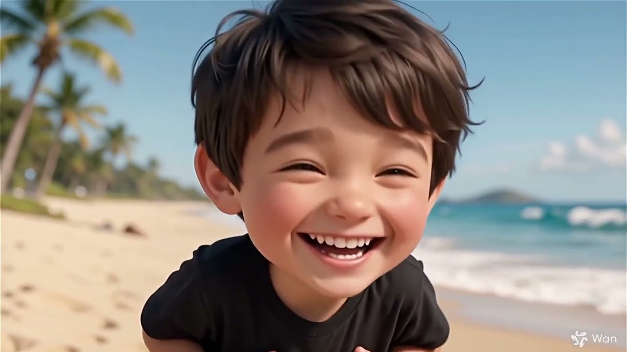 Vacaciones de Sol – Manu se va a la playa.