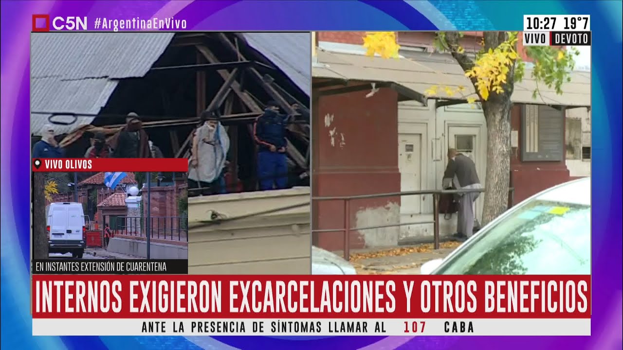 Motín y tensión en la cárcel de Devoto