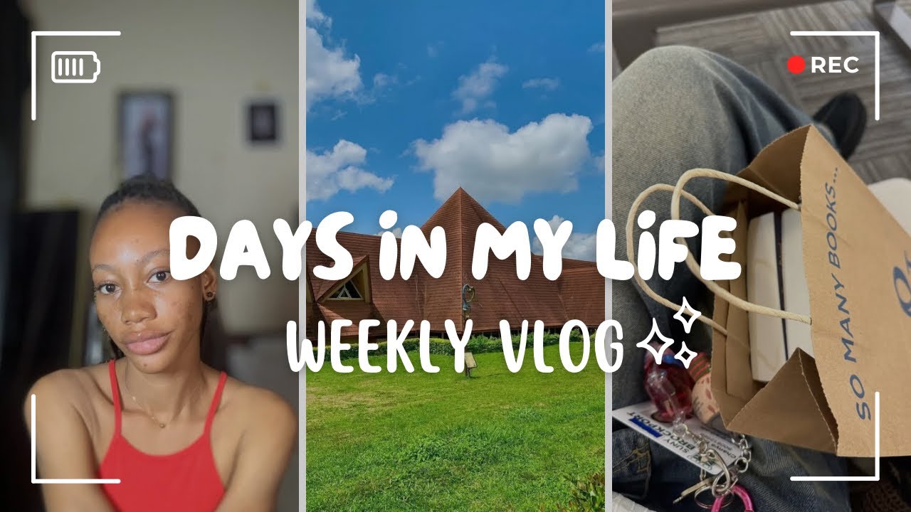Weekly Vlog | Book Haul, finding joy in the little things…