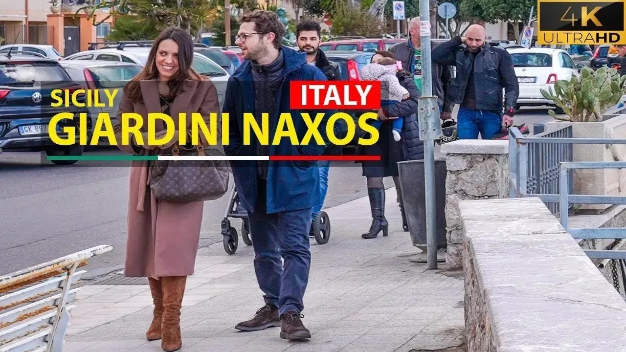 🇮🇹 Giardini Naxos, Sicily Italy | walking tour (4 min)