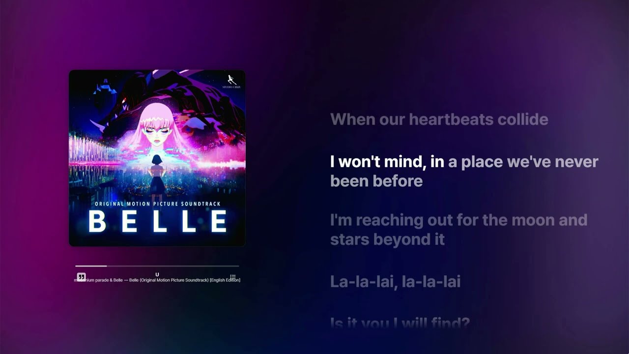 U - Millenium Parade x Belle (Karaoke)