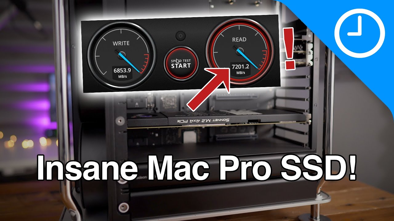 Hands-on: Sonnet M.2 4x4 PCIe Card = Insane Mac Pro SSD performance!