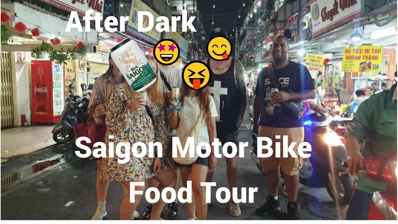 Saigon Adventure After Dark Female Motor Bike Food Tour