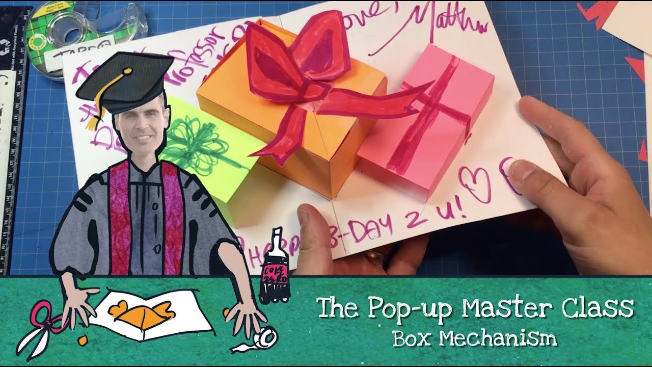 Мастер-класс Pop-Up с Мэтью Рейнхартом: Механизм коробки