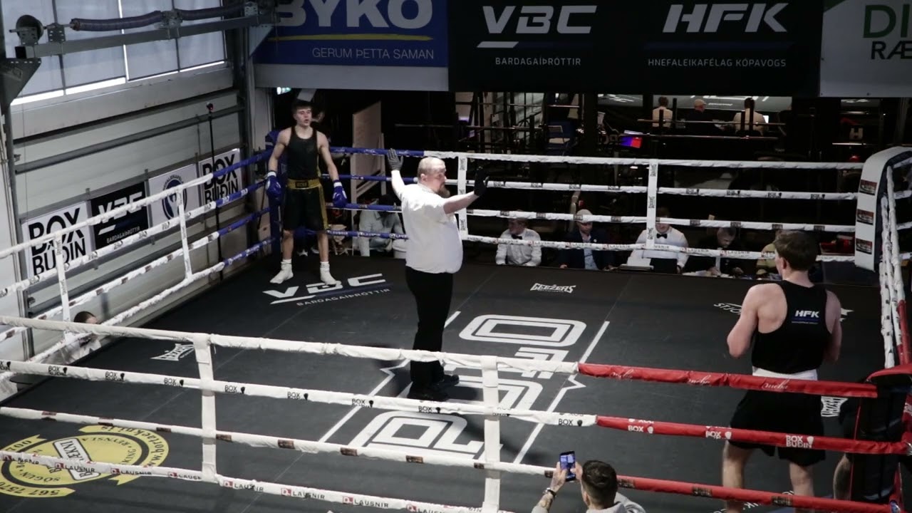 Ísak Guðnason (HFK) vs. Nóel Freyr Ragnarsson (HR) | -70kg Elite KK | PART 1/2