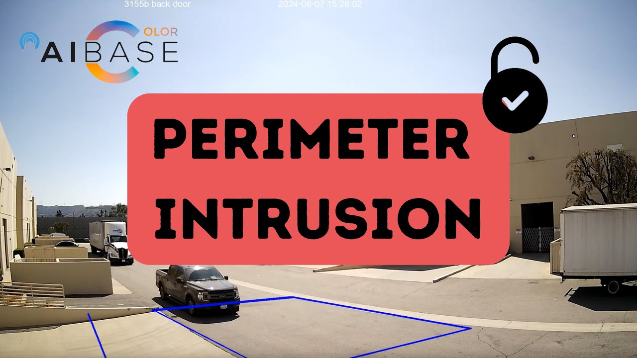 AIBASE COLOR AI Perimeter Detection & Line Crossing
