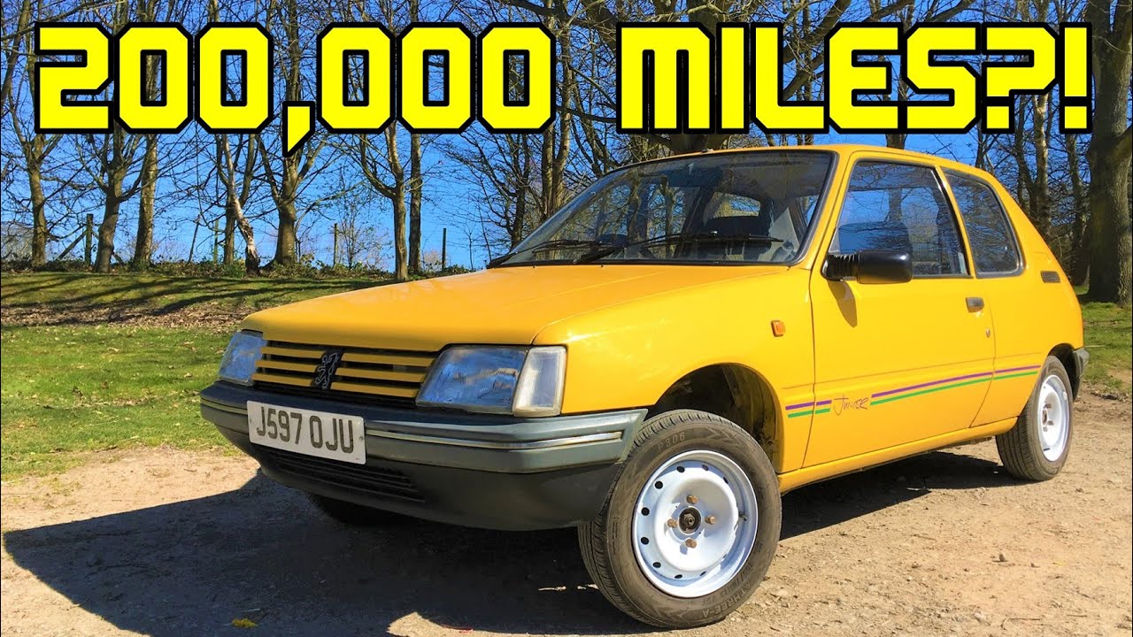 I Bought A 200,000 MILE Peugeot 205! (1992 1.8D Junior Driven)