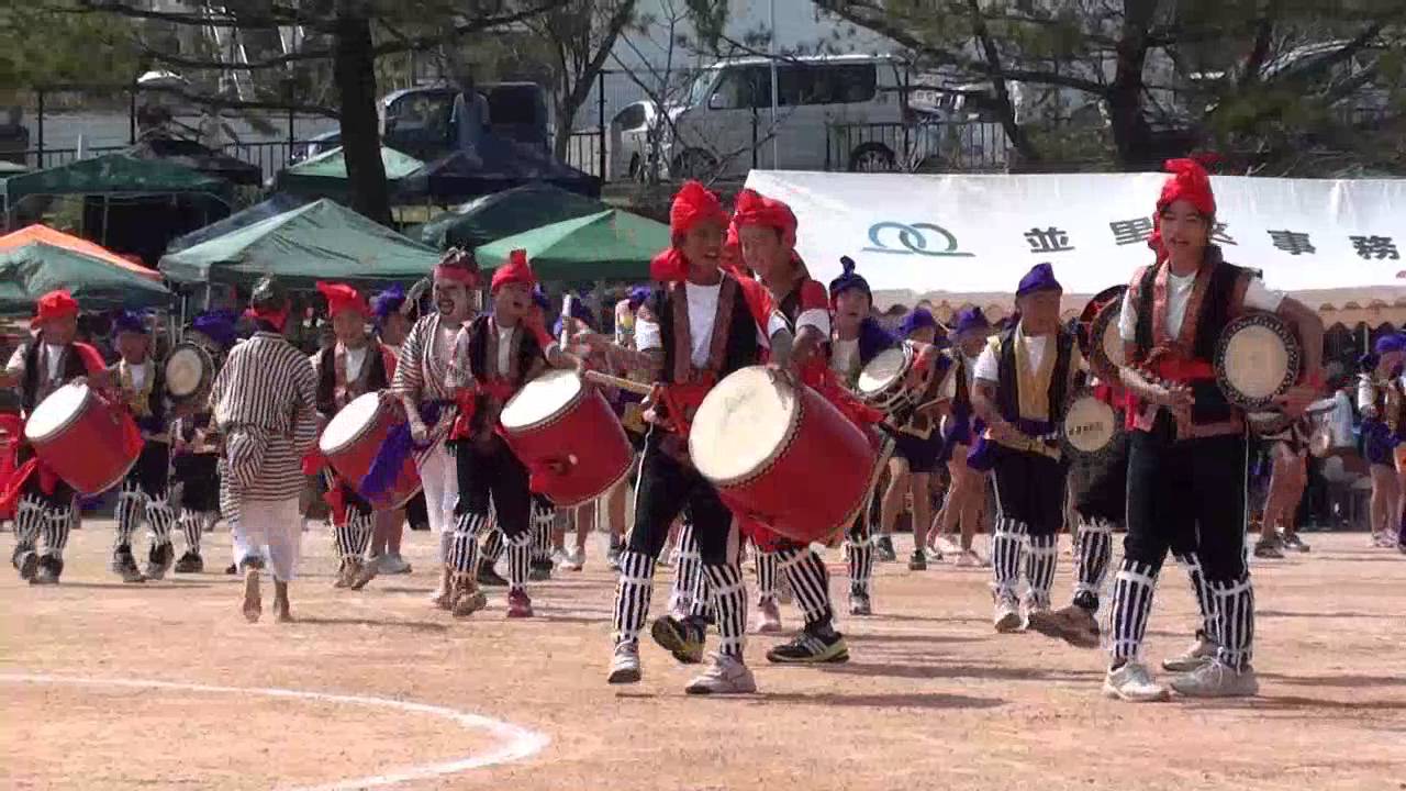 Ｈ２４　金武小学校運動会　エイサー