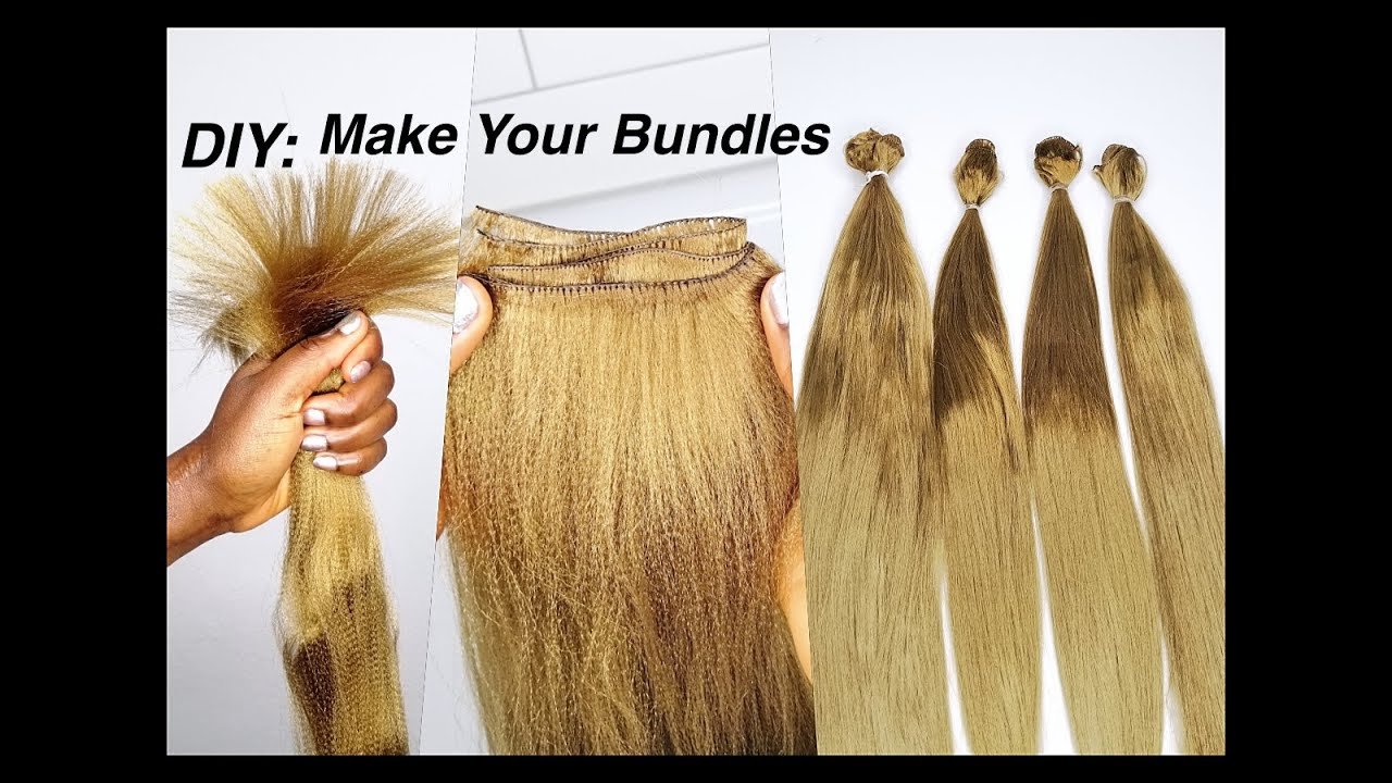 DIY: How To make Bundles With Braided Hair