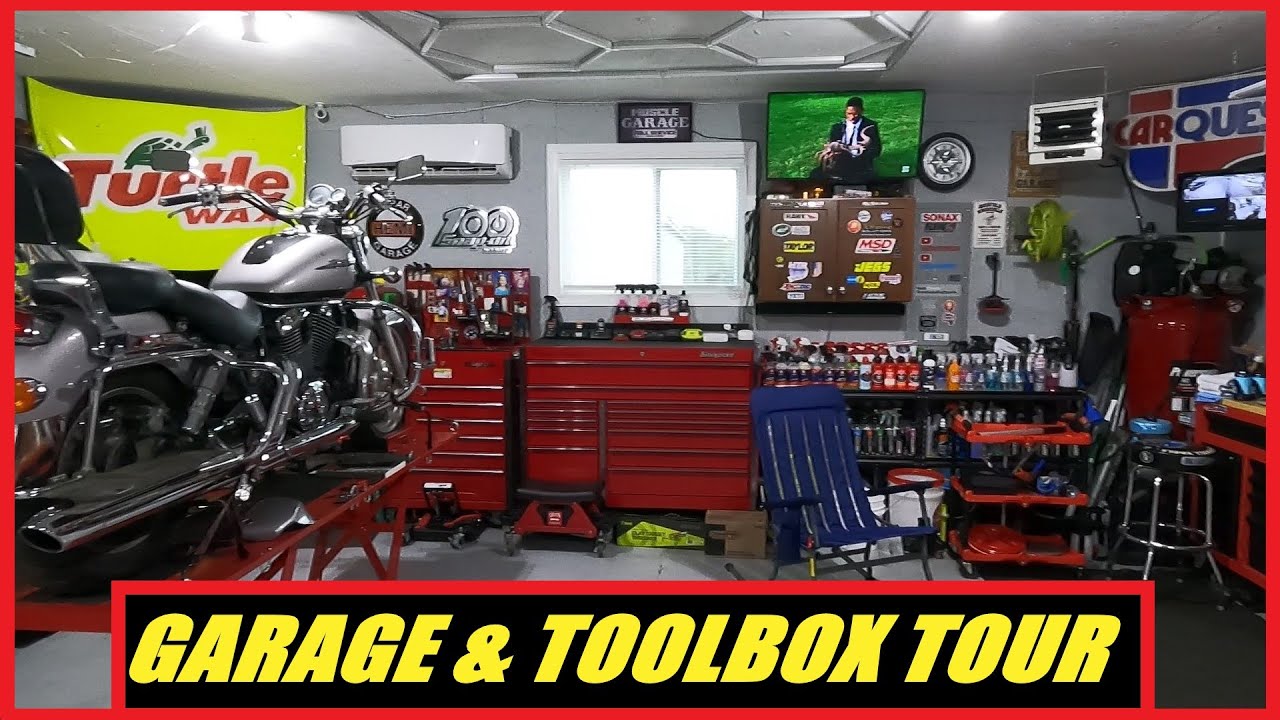 A Mechanic/Detailer Garage & Tool Box Tour!
