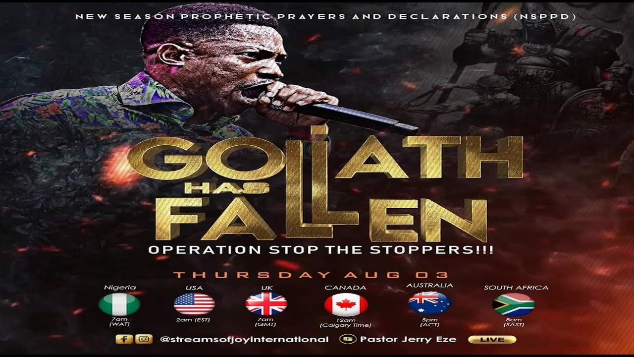 GOLIATH HAS FALLEN [OPERATION STOP THE STOPPERS] || NSPPD || 3RD AUGUST 2023