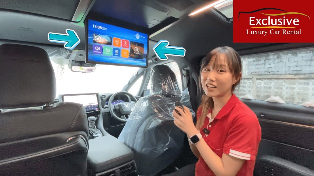 แนะนำการใช้งานหน้าจอกลาง Toyota Alphard 2024