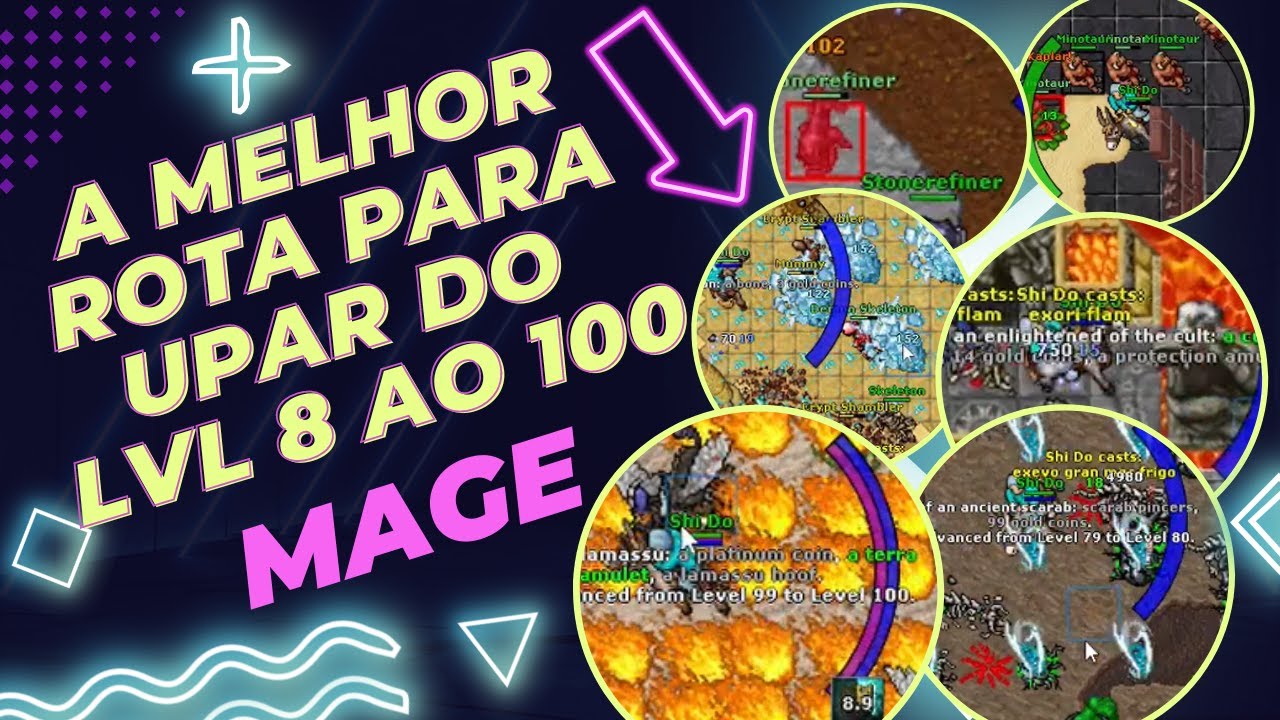 Tibia: Tereny łowieckie dla mag&oacute;w od poziomu 8 do poziomu 100 🧙&zwj;♂️💣