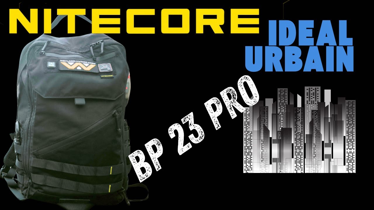 BP23 Pro, le sac urbain par Nitecore