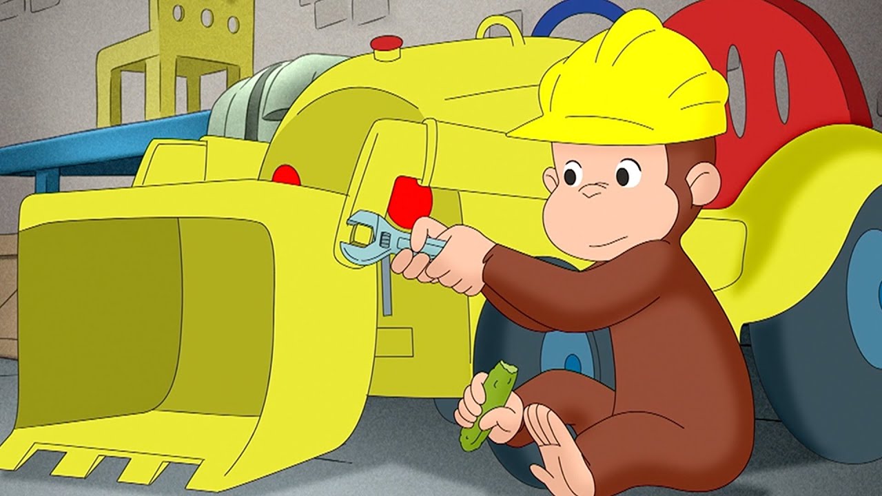 George conserta seu brinquedo 🐵 George, o Curioso 🐵 Desenhos Animados