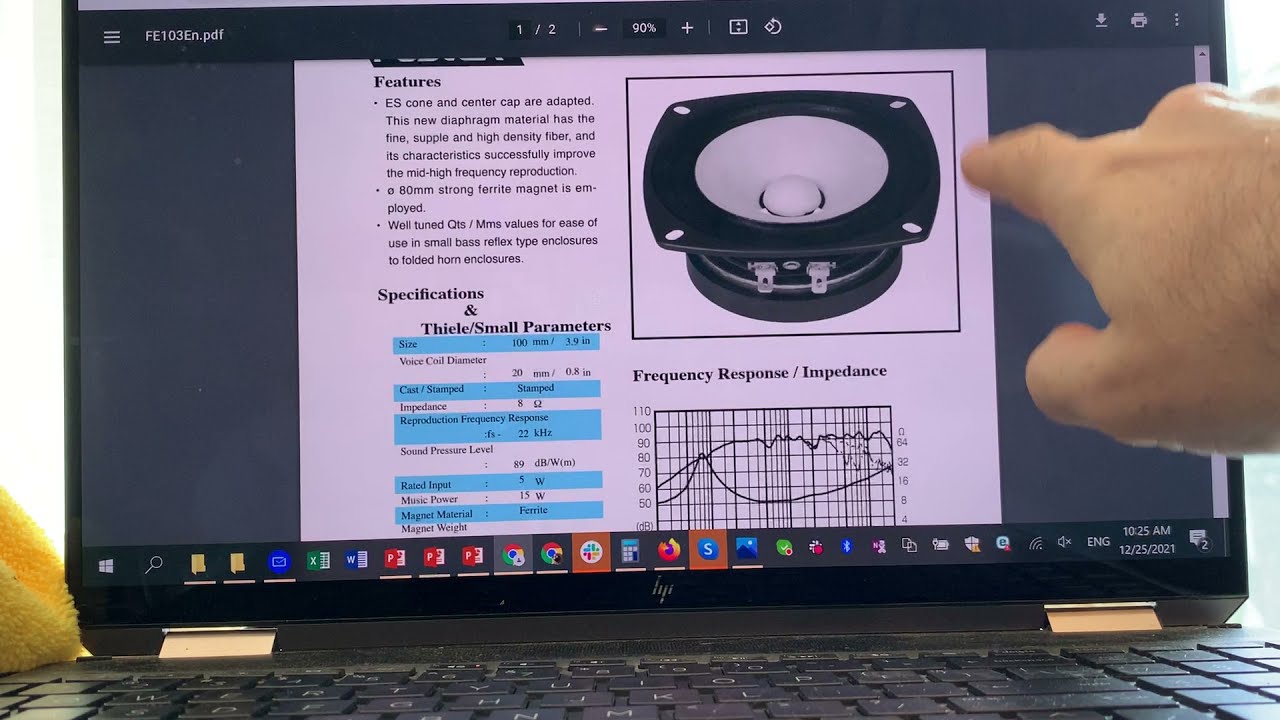 Small format full range drivers application notes: Fostex FE103