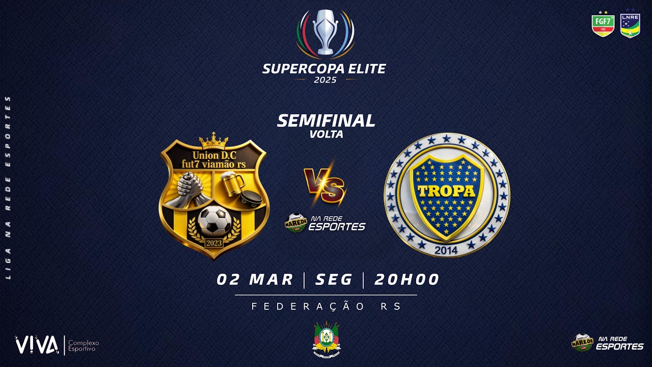 SEMIFINAL SUPERCOPA ELITE - Union DC x Tropa Sarandi ( VOLTA )
