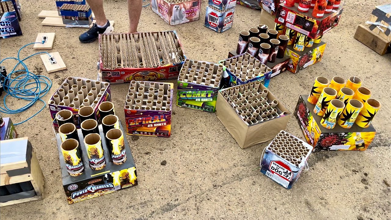 What it’s ACTUALLY Like to Set-Up & Shoot a Firework Display (500+ Shells, Cakes)