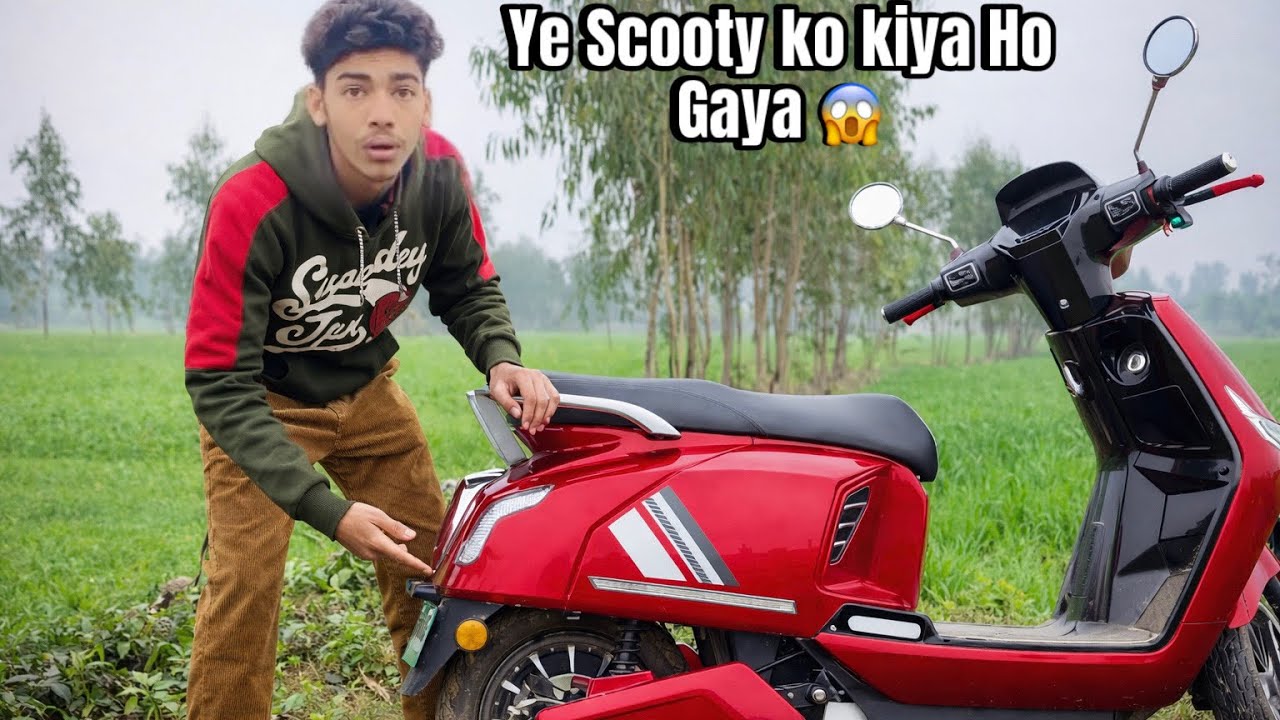 Ye Scooty Ko Kiya Ho Gaya 😱🛵