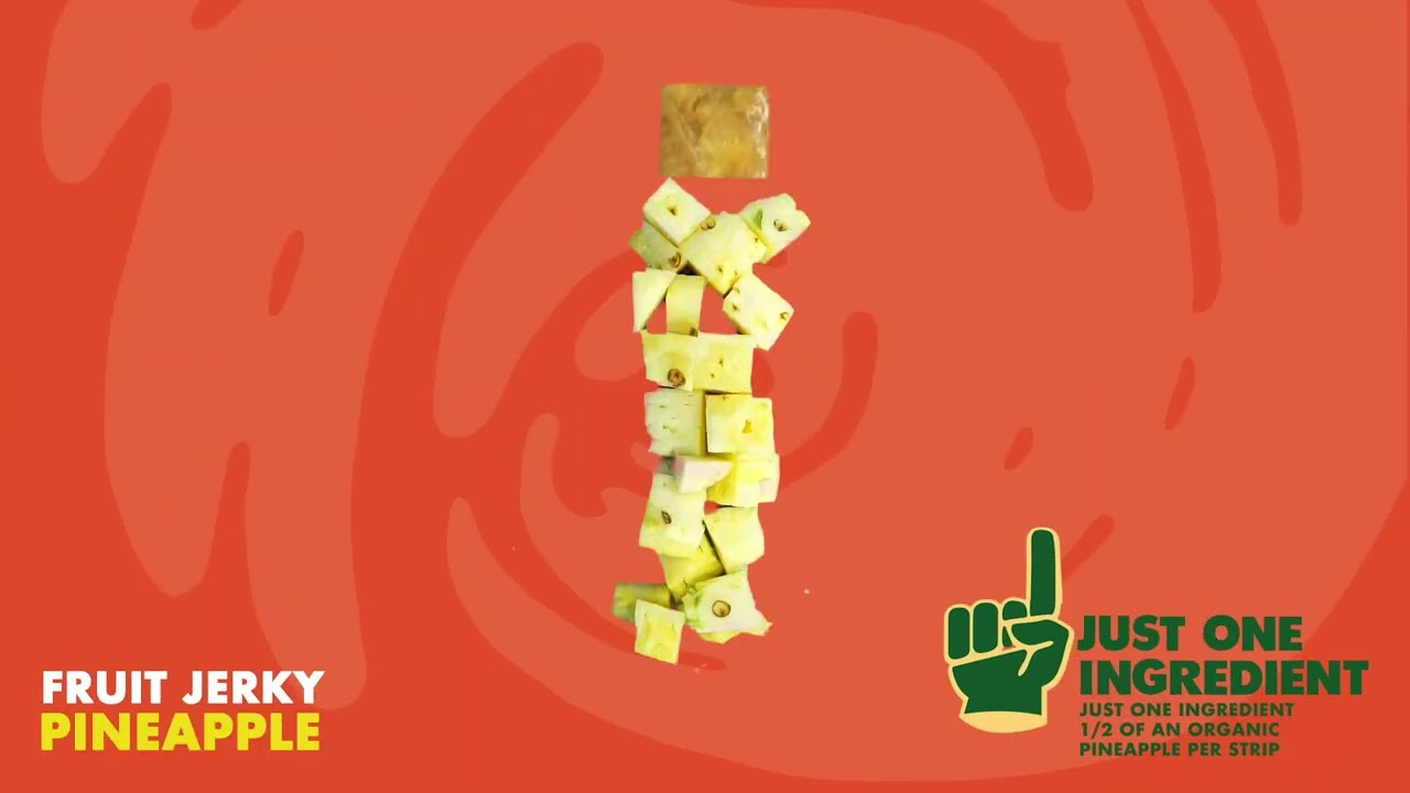 Solely Organic Pineapple Jerky: Just One Ingredient