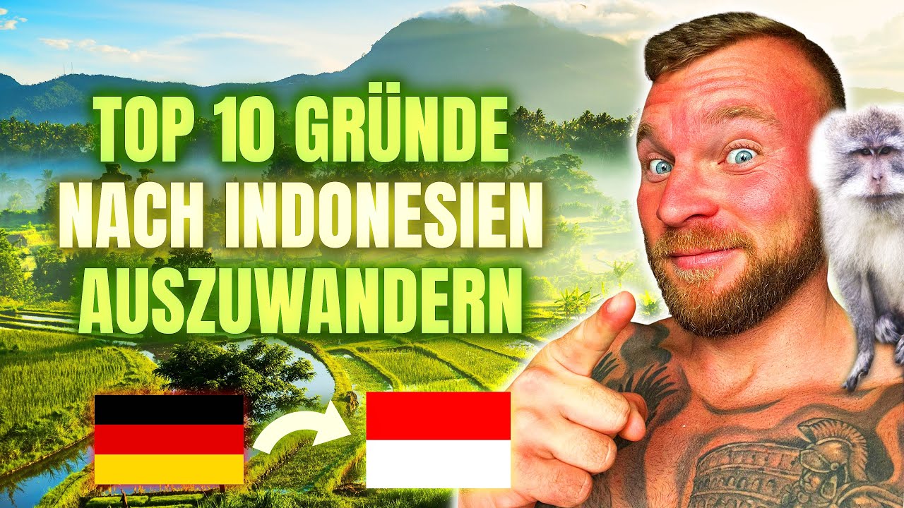 Top 10 Gründe nach Indonesien auszuwandern❗️✈️😍 Deutschland vs. Indonesien 🏝️