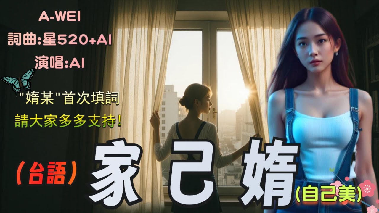 [Music]家己媠(自己美)  |(251006)A-WEI原創台語MV | 
