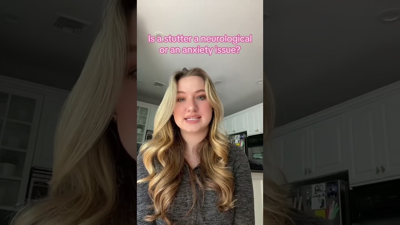 Is my stutter a neurological issue or an anxiety issue?