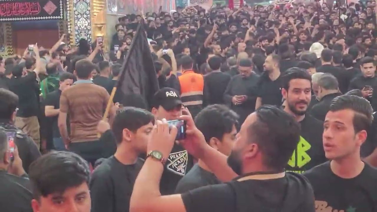 Ashura Commemoration Muharram 1446 Jul 2024 Najaf, Karbala, Kadhmain, Samarrah vid by Aunali Khaku