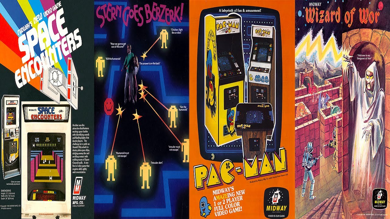 Arcade (088–091) Space Encounters/Berzerk/Puck Man/Wizard of Wor (1980s) Longplay