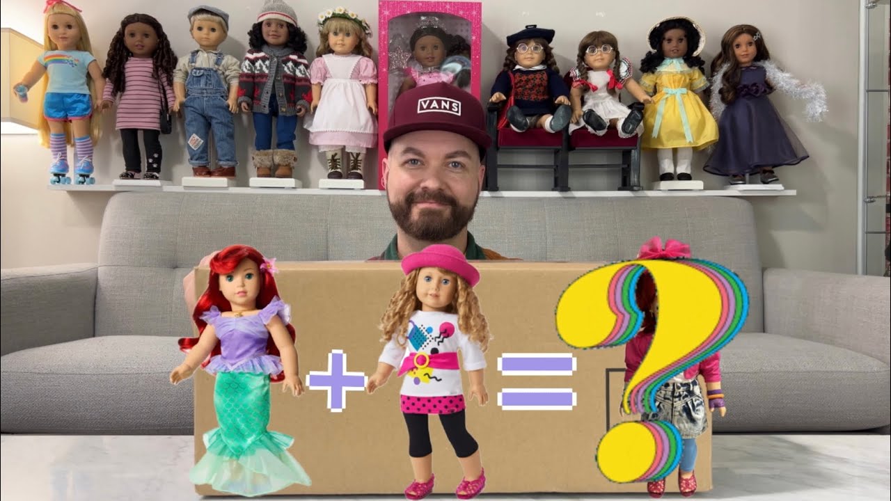 Распаковка / Рестайлинг Disney Ariel x American Girl для Courtney’s World