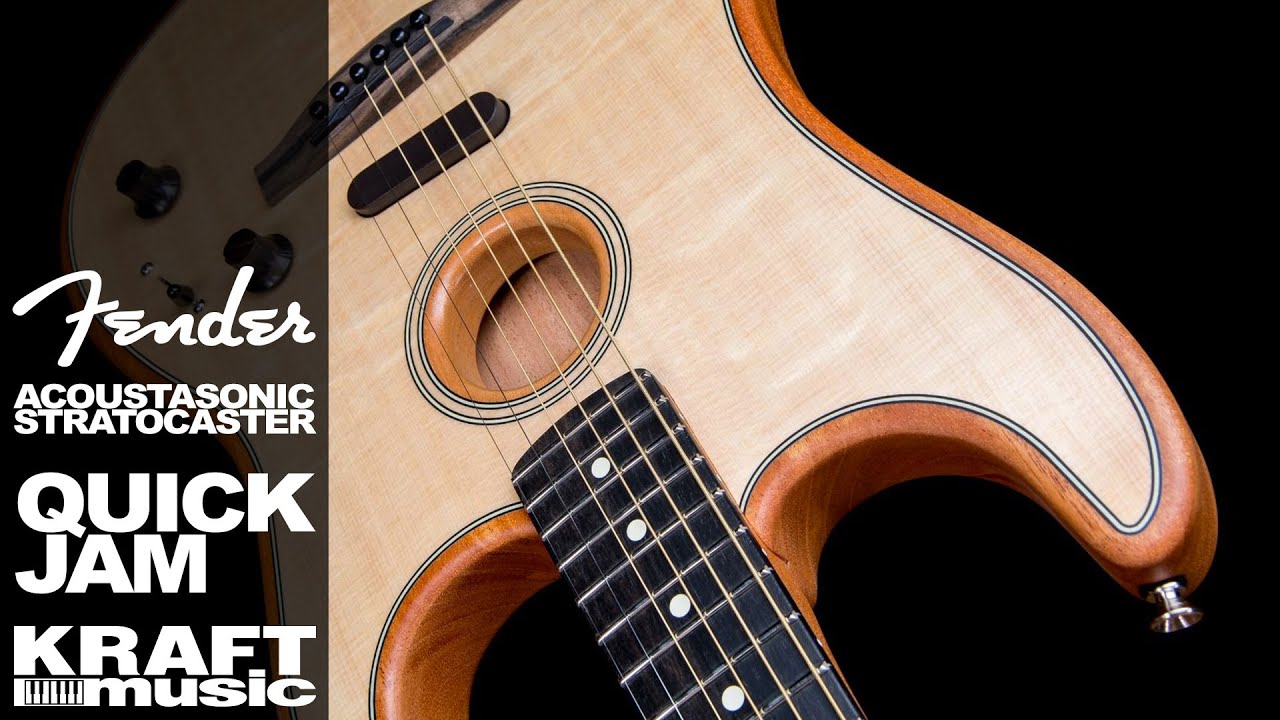Fender American Acoustasonic Stratocaster - Quick Jam